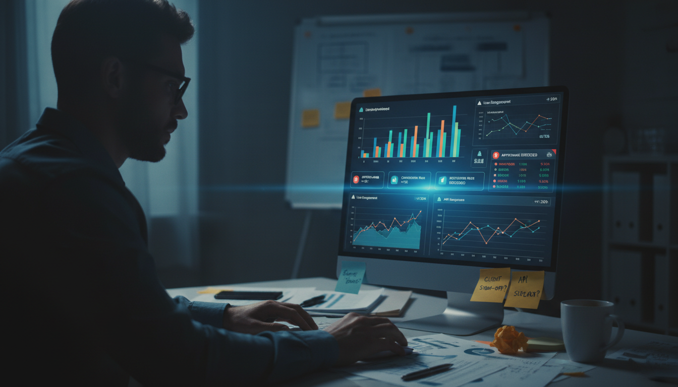 How should you evaluate reporting and performance tracking?