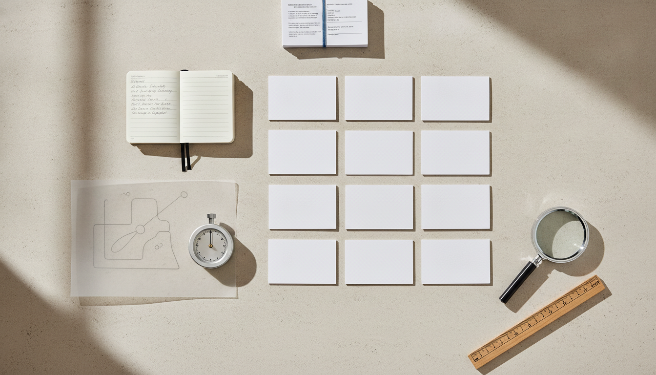 Choose the right evidence source for each job