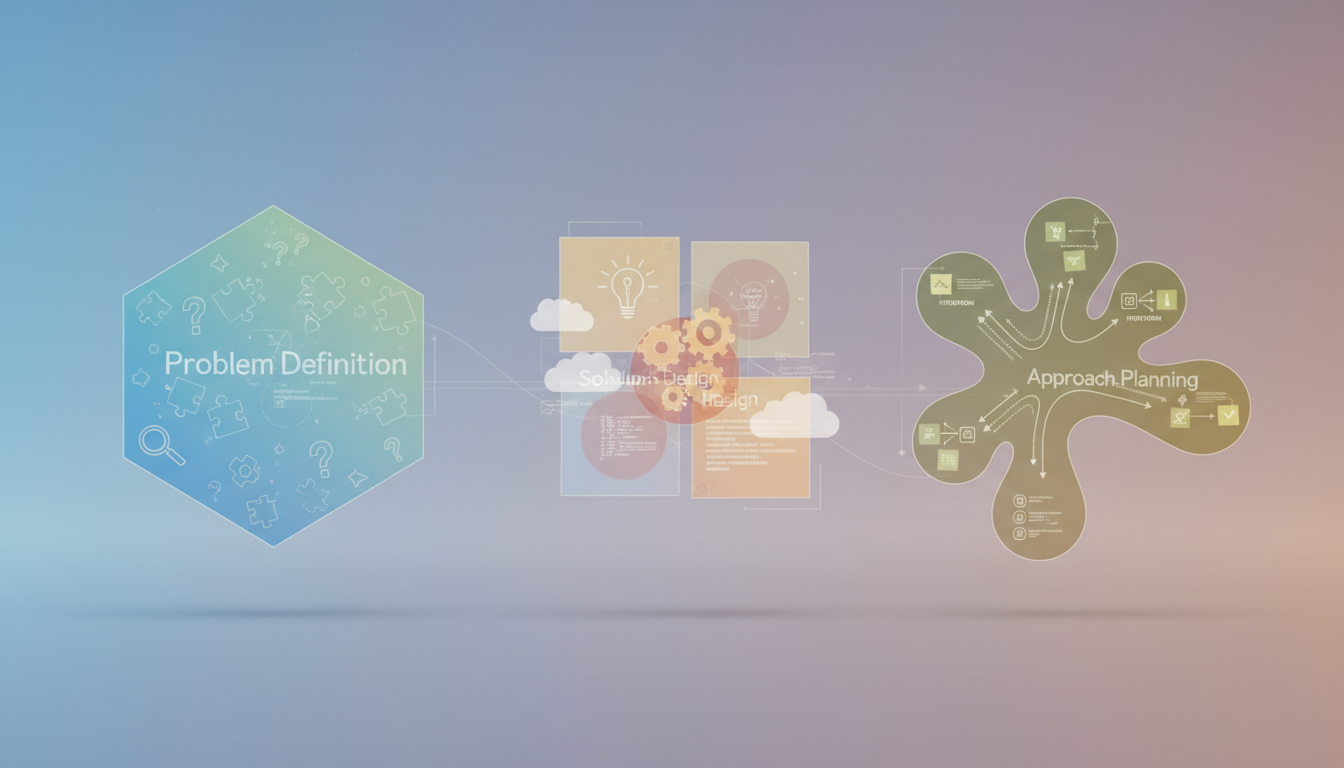 The three core parts of the template