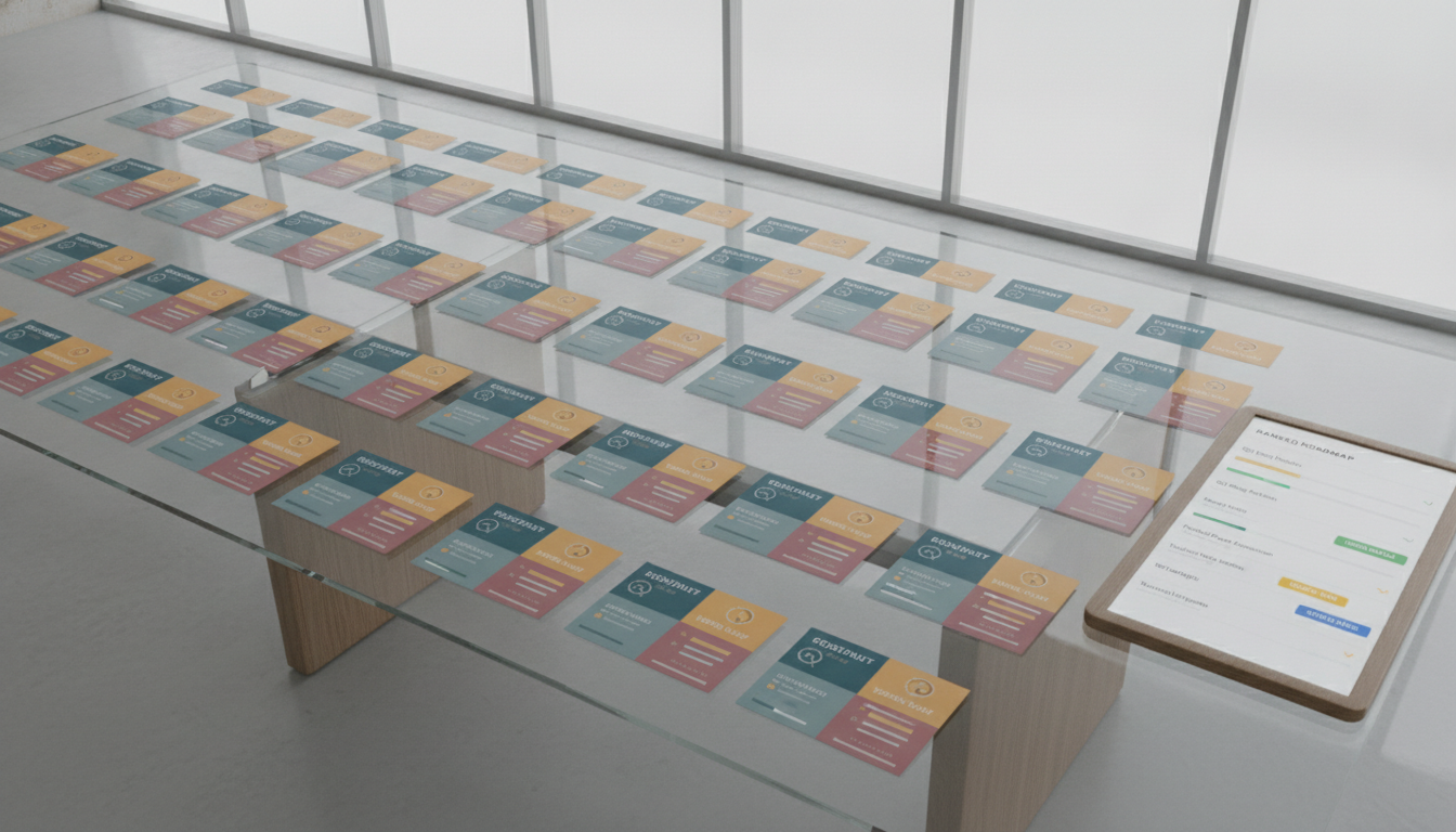 Automate prioritization so the output becomes a roadmap