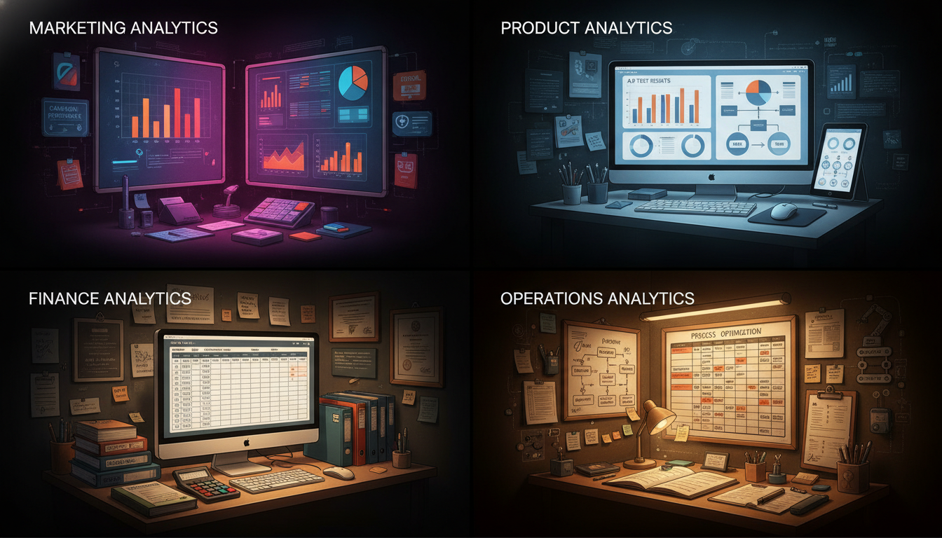 Which qualifications matter most by analytics track?