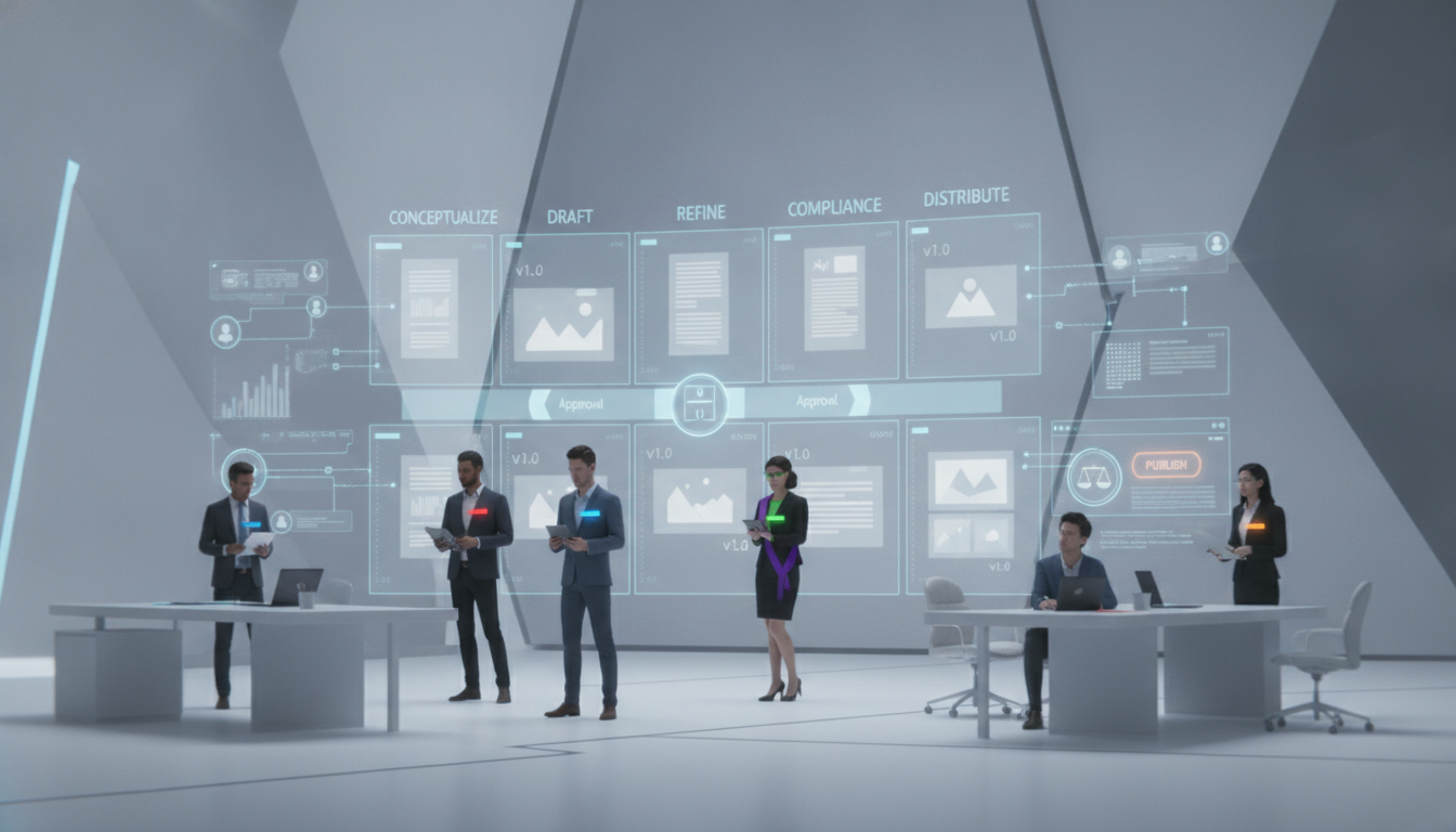 What workflow and governance features matter most for multi-person approvals
