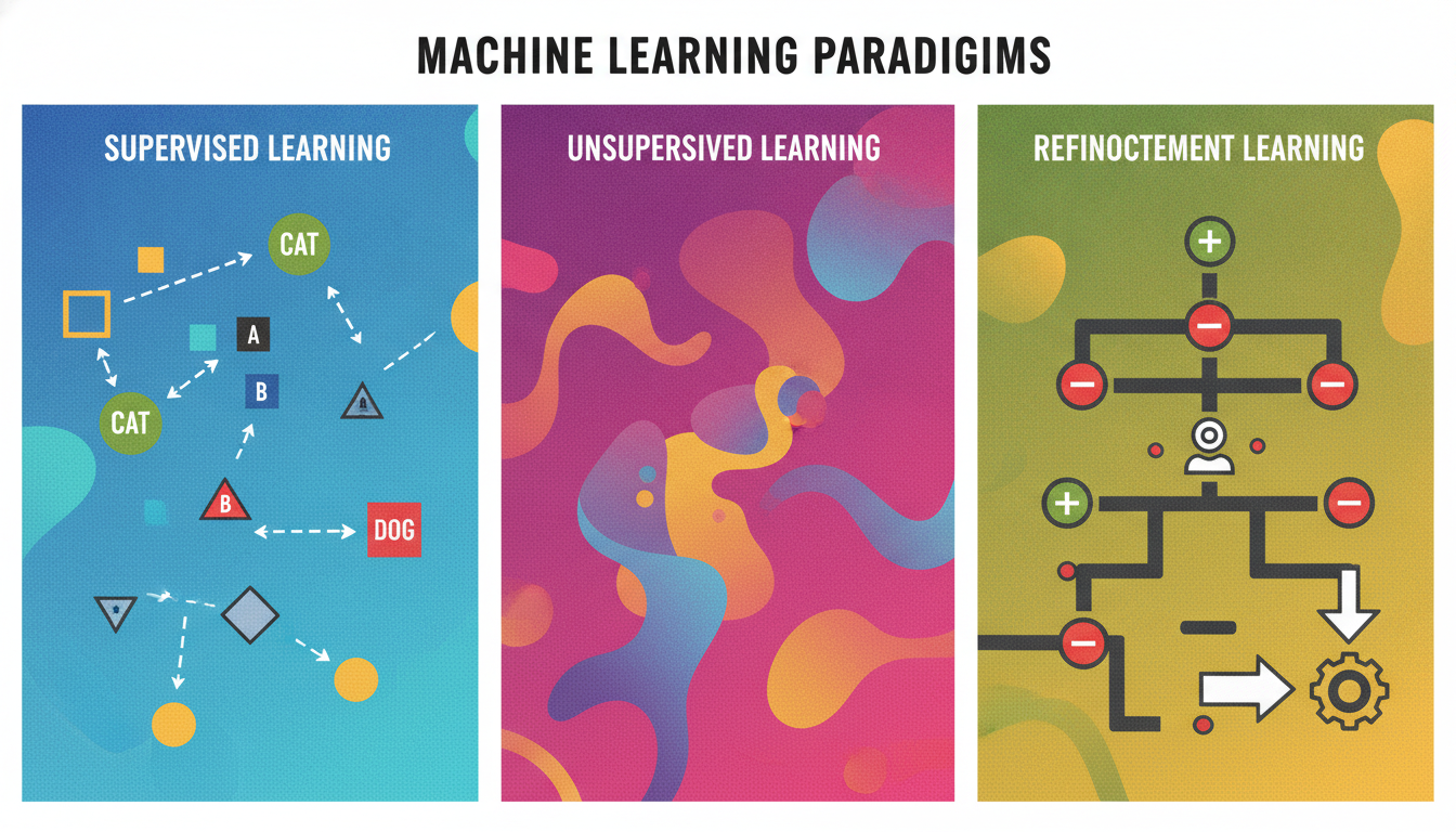 The core learning types, with the distinctions that matter