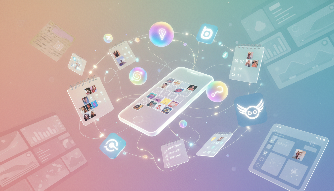 What should a social media content planner for Instagram include?