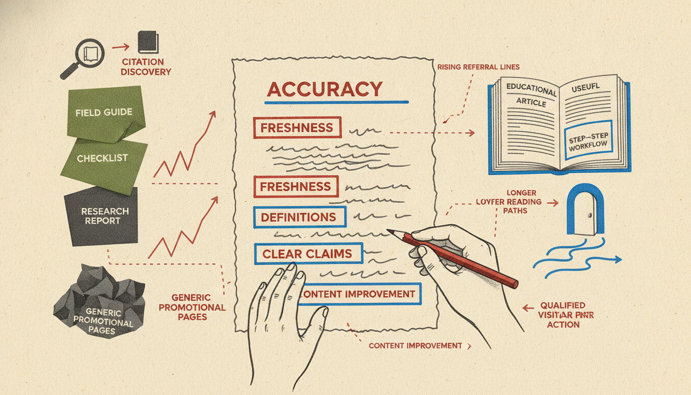 Turn citation findings into content actions