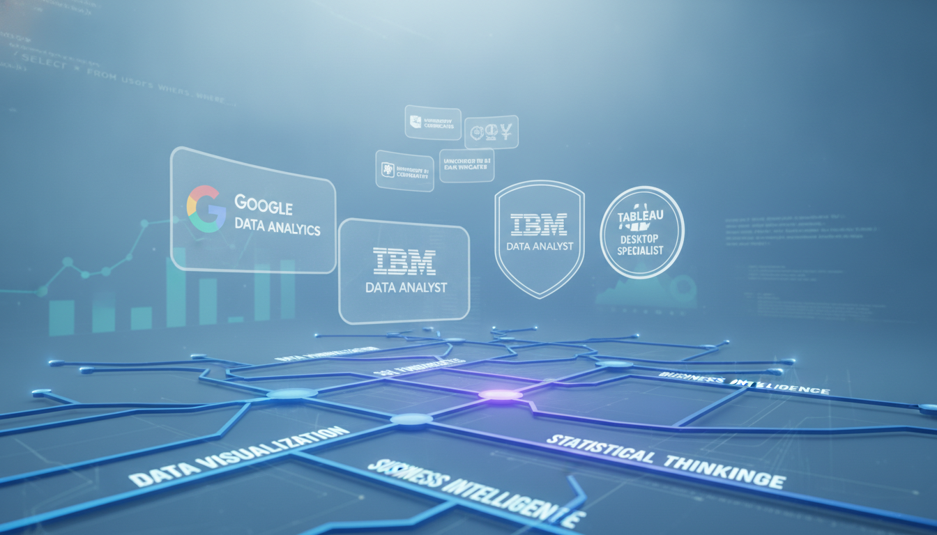 The strongest beginner data analytics certifications to consider