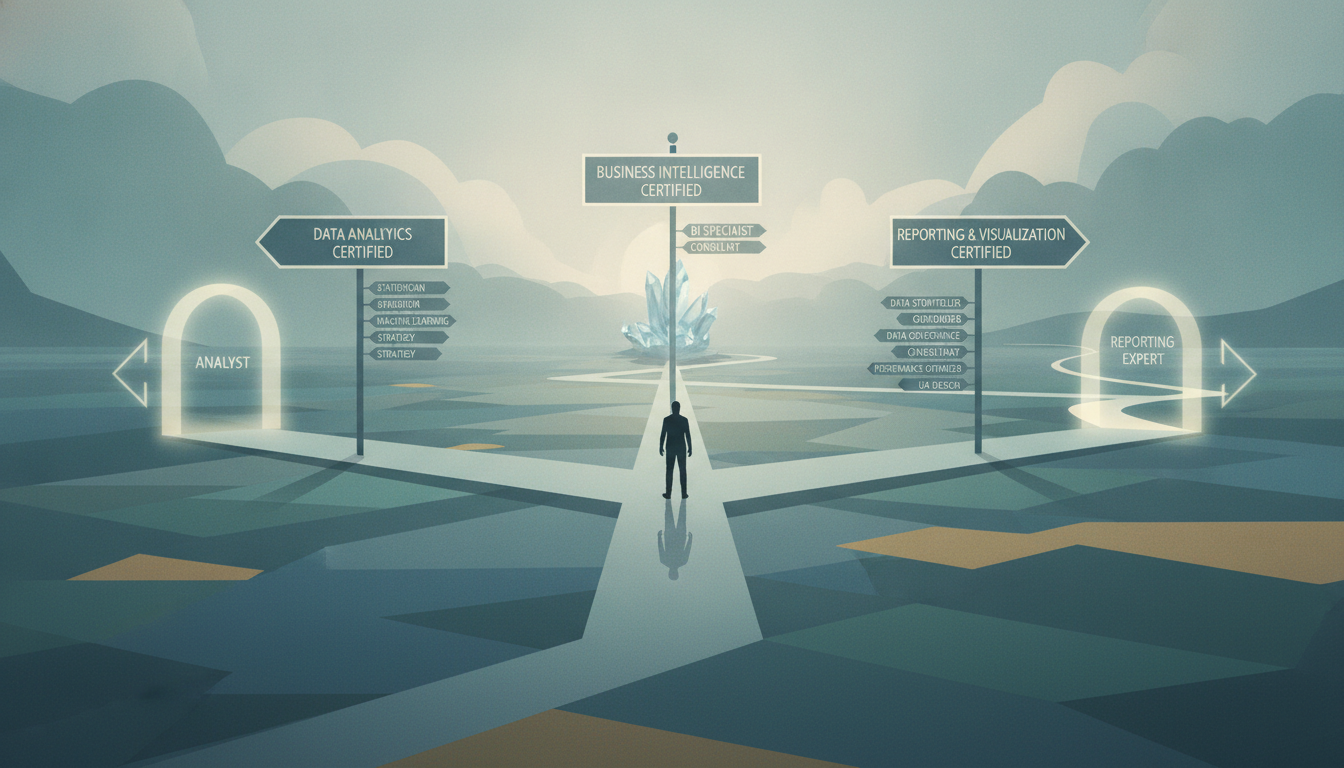 Choose your first certification by background and target role