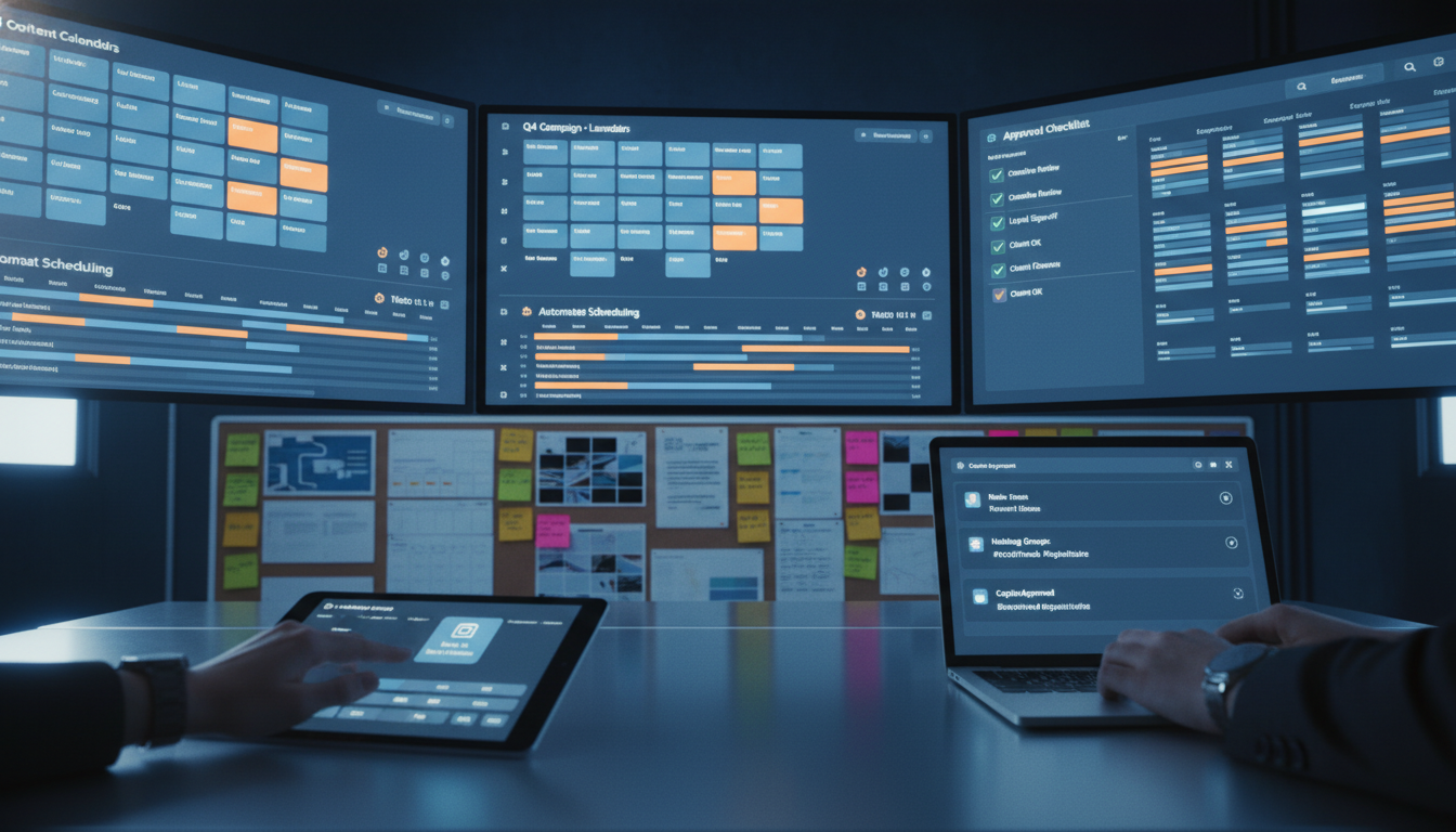 What tools help keep the schedule running long term?