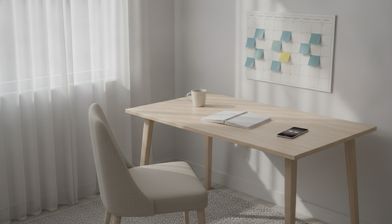The simplest weekly social media schedule for a solo marketer