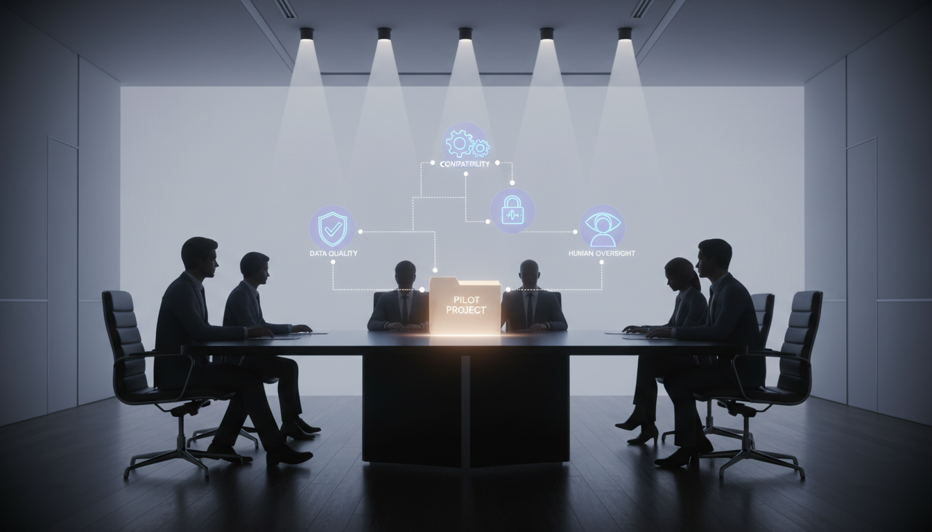 How should a business choose the right AI service?