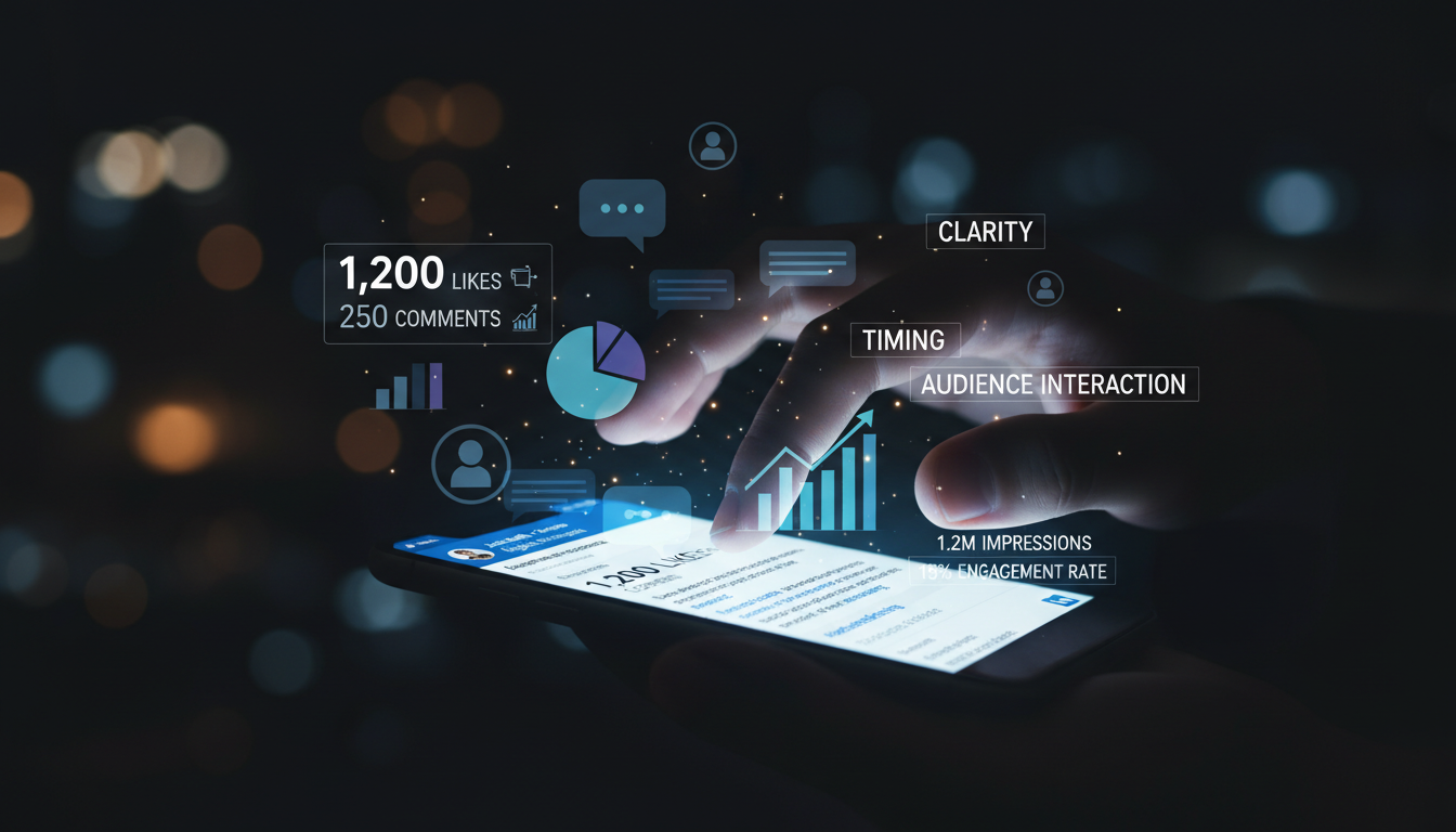 What makes LinkedIn posts perform better?